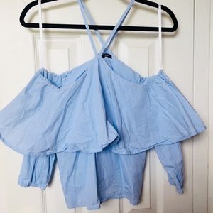 Light Blue Summer Blouse